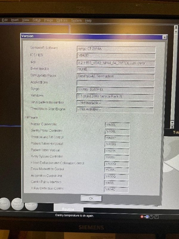 2006 Siemens Sensation 64 CT Scanner with NEW tube (only 520 Scand Seconds) - inCAV Medical Imaging Equipment