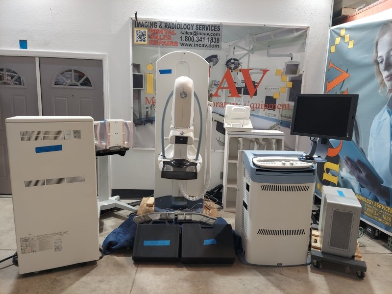 2016 GE SENOGRAPHE SENOCLAIRE 3D Mammo With Updated Worksation and Reconstruction PC - inCAV Medical Imaging Equipment