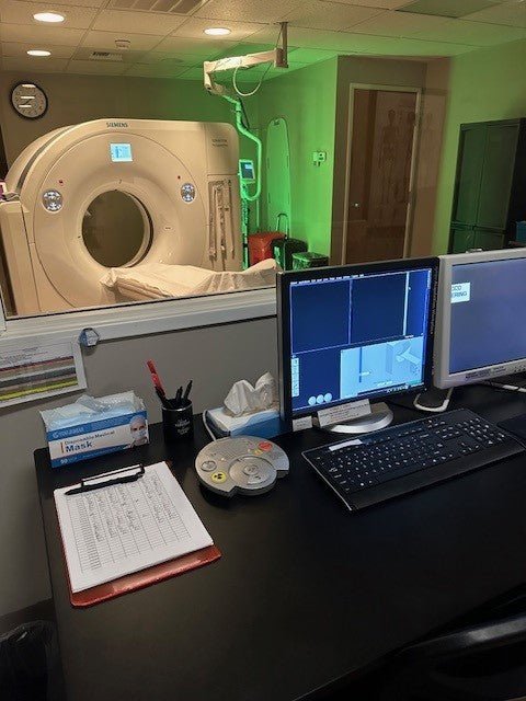 2017 Siemens Perspective 32 CT Scanner with 200,000 Scan Seconds - inCAV Medical Imaging Equipment