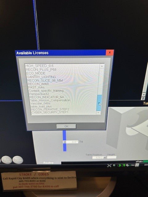 2017 Siemens Perspective 32 CT Scanner with 200,000 Scan Seconds - inCAV Medical Imaging Equipment