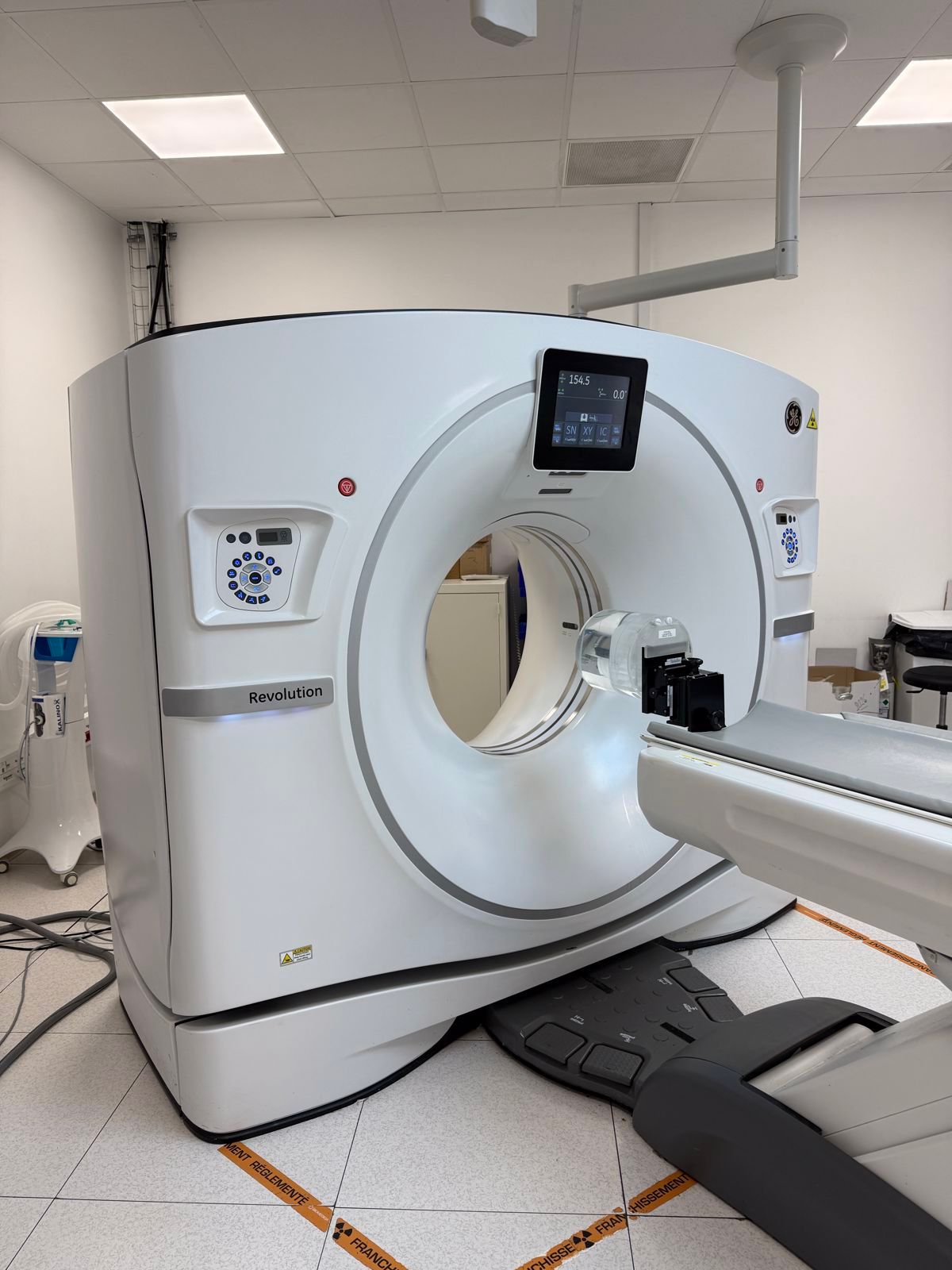 2019 GE Revolution Frontier 128 Slices with Real Time Fluoroscopy and 2023 Tube!