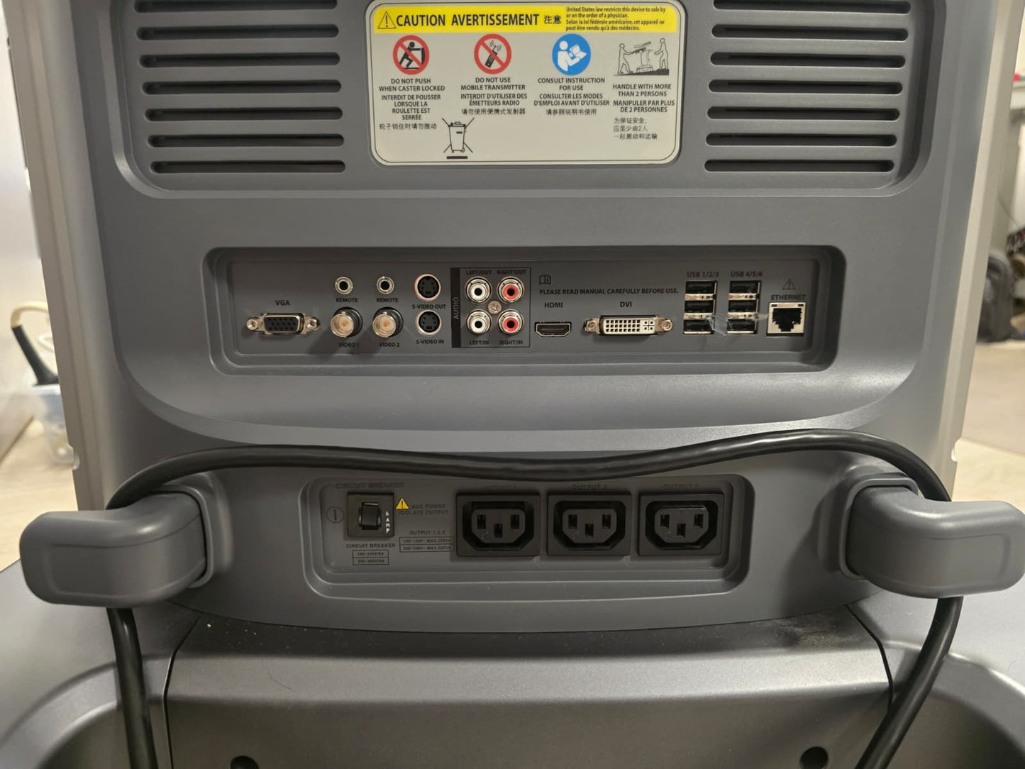 Alpinion E-CUBE 15 Ultrasound System with L8-17X Transd. – 2018