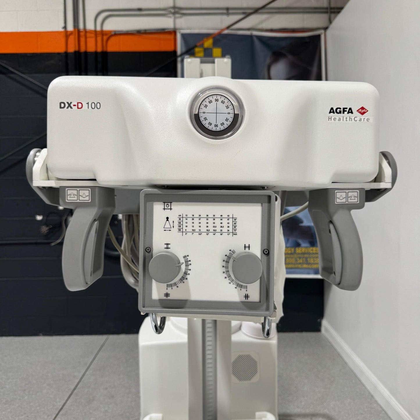 Agfa DX-D 100 Mobile Digital X-Ray System