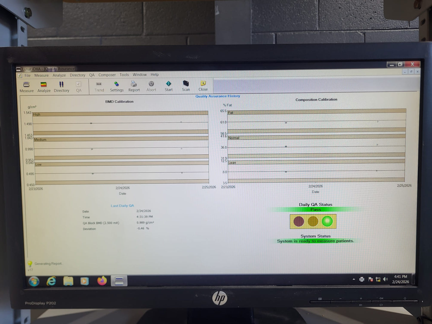 GE LUNAR iDXA Bone Densitometer – 2016