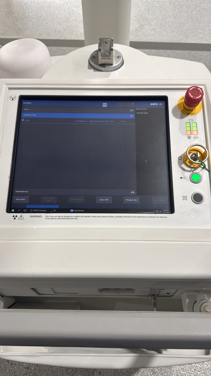 Agfa DX-D 100 Mobile Digital X-Ray System
