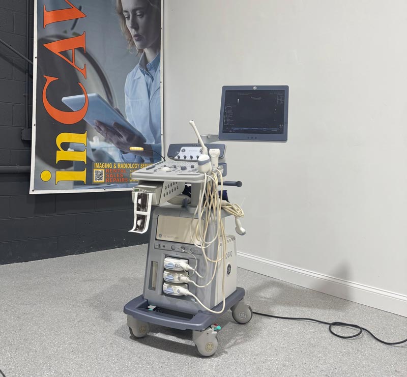 GE Logiq P6 2010 Ultrasound System with Transducers