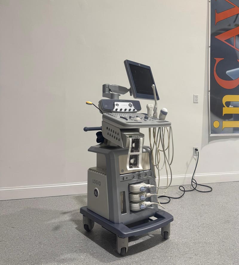 GE Logiq P6 2010 Ultrasound System with Transducers