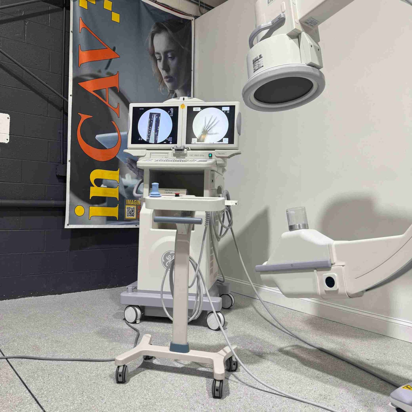 2014 GE OEC 9900 Elite Cardiac / Vascular Motorized C-Arm