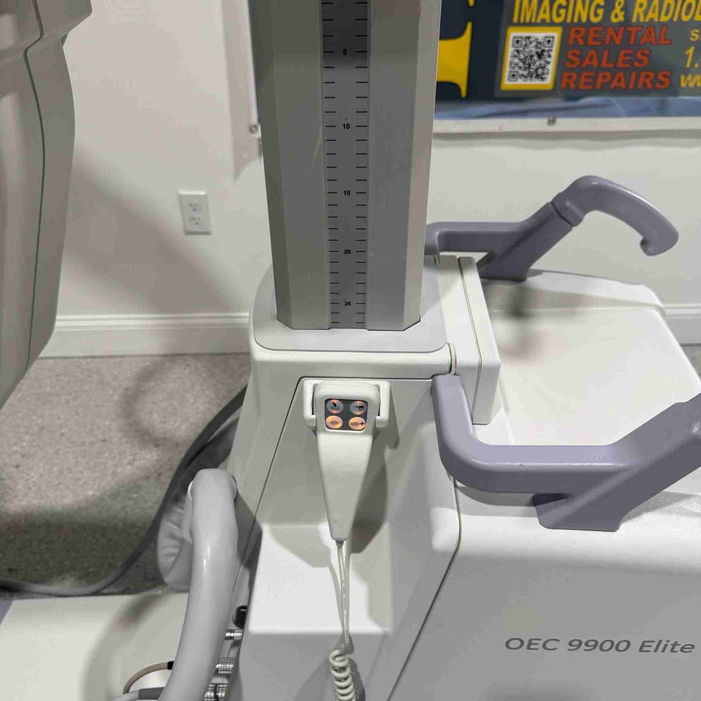 2014 GE OEC 9900 Elite Cardiac / Vascular Motorized C-Arm