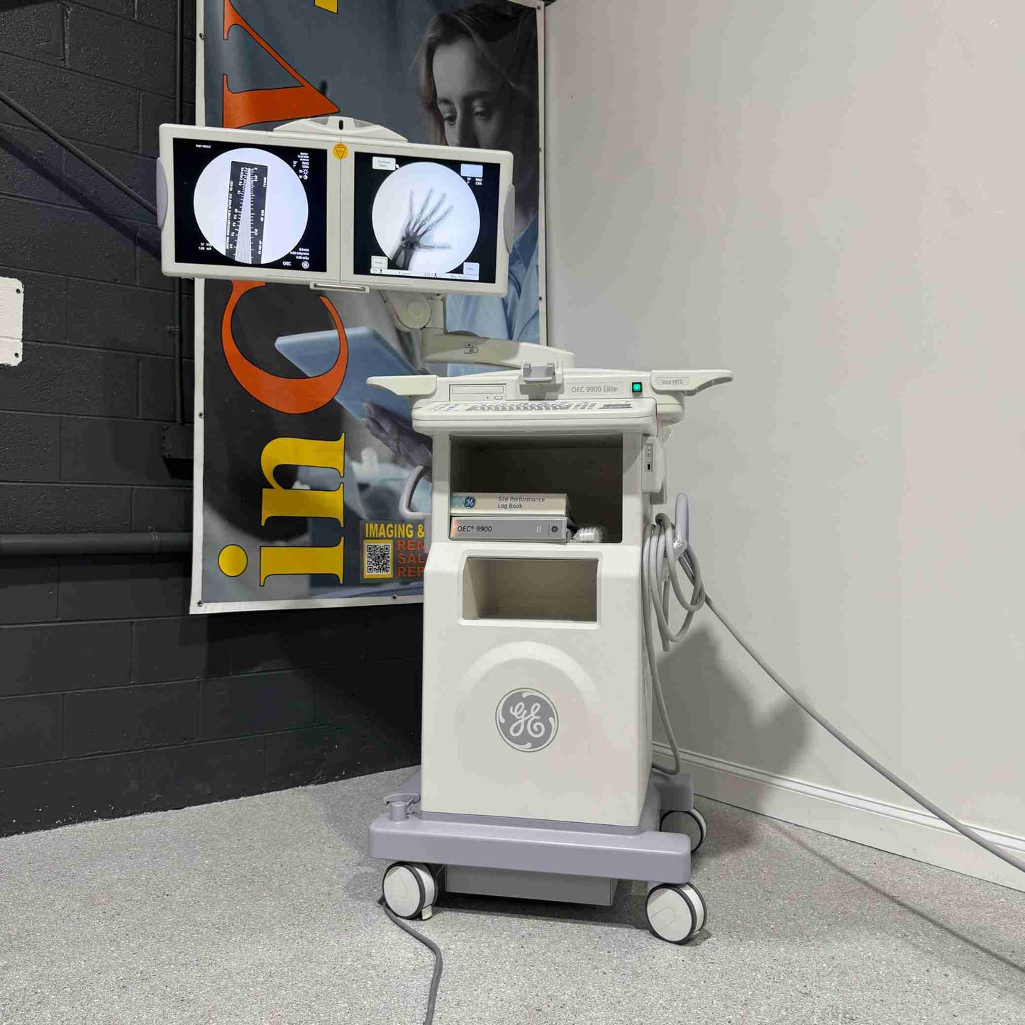 2014 GE OEC 9900 Elite Cardiac / Vascular Motorized C-Arm
