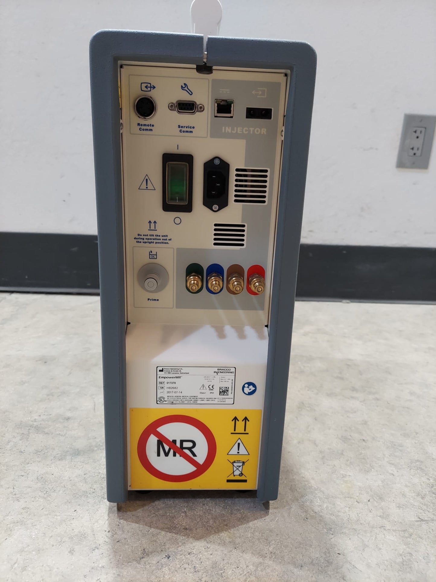 Bracco EmpowerMR Injector – Contrast Injection System for MRI