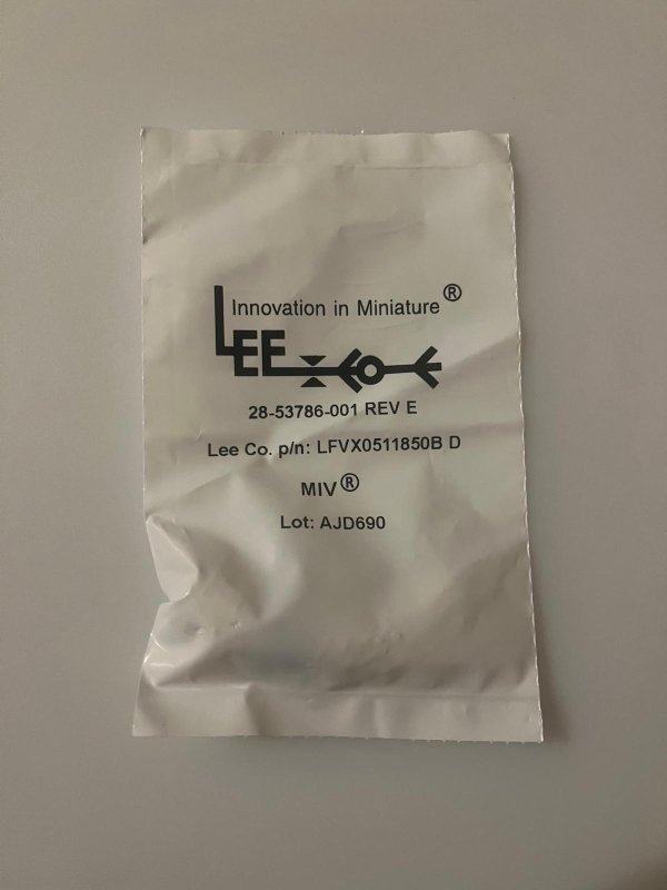 DELIVERY VALVE FOR STERRAD 28 - 53786 - 001 - inCAV Medical Imaging Equipment