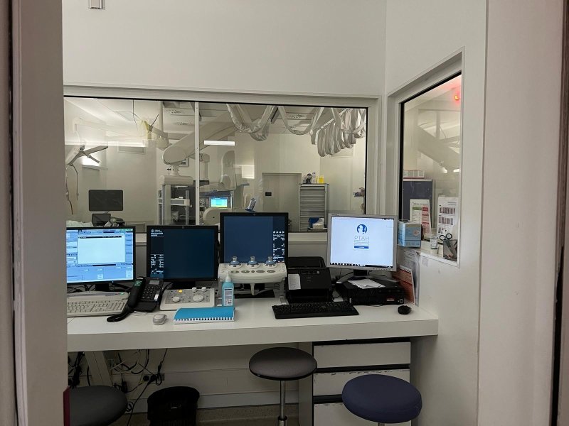 GE Innova 4100 IQ Cath Lab / Angio system - inCAV Medical Imaging Equipment