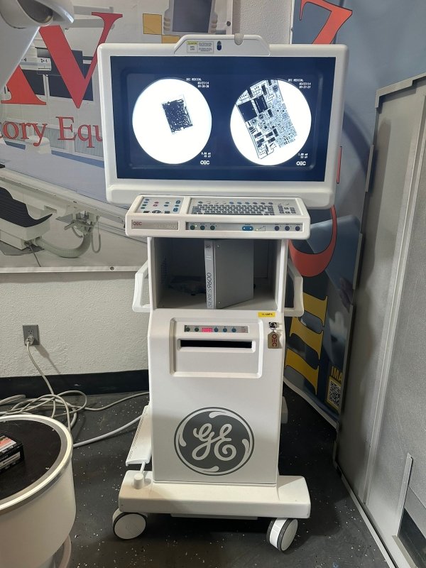 GE OEC 9600 C - ARM 12IIS Vascular Package UPGRADED to Flat Panel LCD - inCAV Medical Imaging Equipment