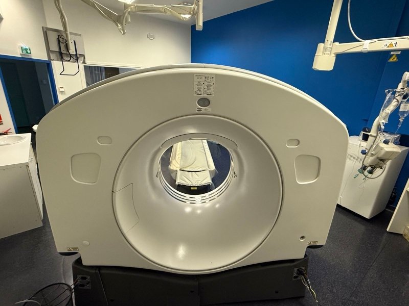 GE Revolution Evo 128 Cardiac CT Scanner - 2018 with 2023 Tube - MINT Condition - inCAV Medical Imaging Equipment