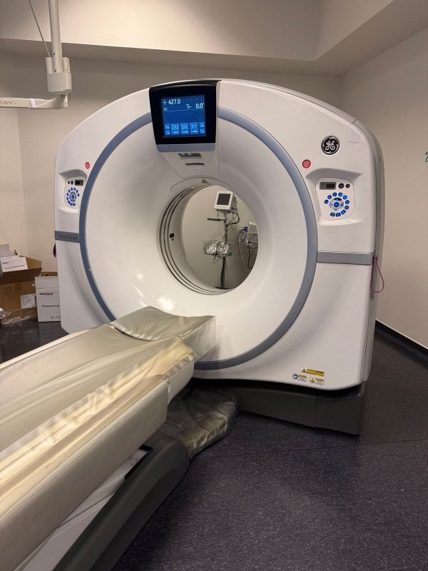 GE Revolution Evo 128 Cardiac CT Scanner - 2018 with 2023 Tube - MINT Condition - inCAV Medical Imaging Equipment