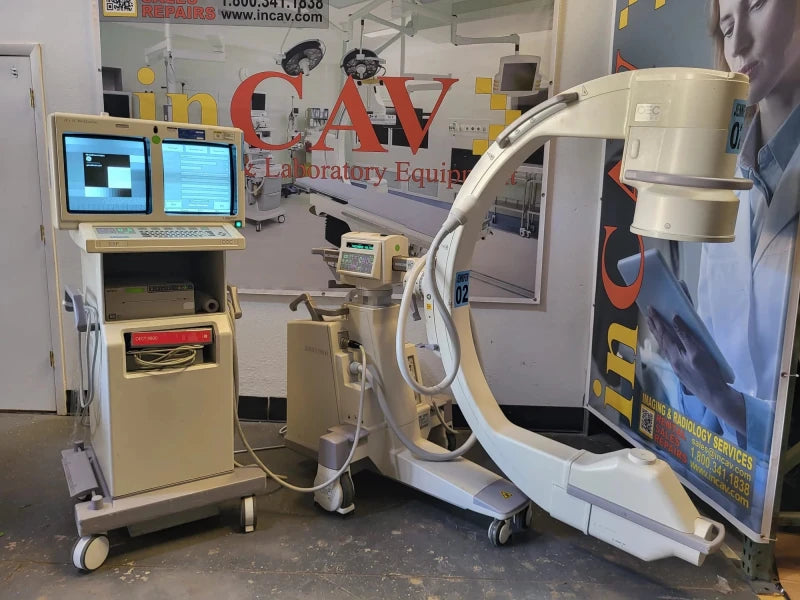 RENT A GE C - ARM FLUOROSCOPY MACHINE OEC 9800 - inCAV Medical Imaging Equipment
