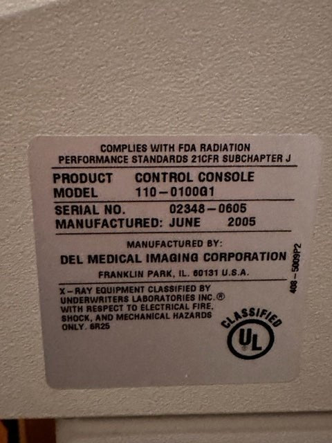 2005 DELL MEDICAL RAD - ROOM - Floor Stand - inCAV Medical Imaging Equipment