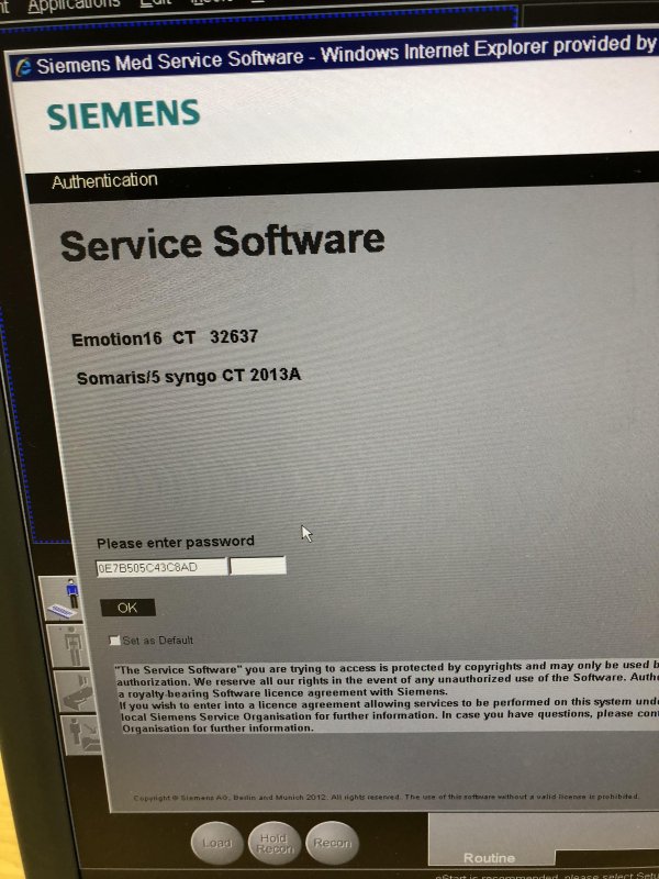 2010 Siemens Somatom Emotion 16 Slices - inCAV Medical Imaging Equipment