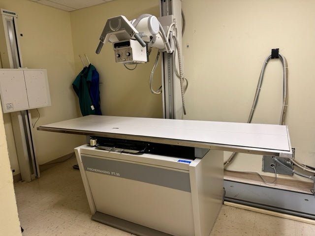 2012 CPI CONSOLE - FISHER RAD - ROOM - Floor Stand - inCAV Medical Imaging Equipment