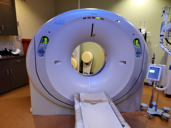 Toshiba Aquilion 32 - 64 Slice CT Scanner 2007 with 2015 Tube - SYSTEM updated by Toshiba 2015