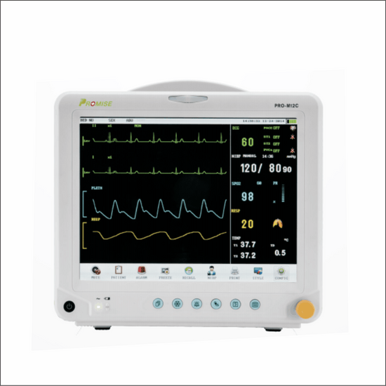 PRO-M12C Bedside Multi-Parameter Patient Monitor