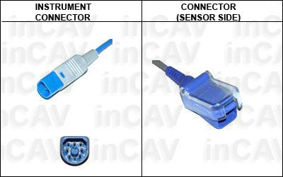 Philips Medica Lm2601A Spo2 Sensor Extension Cable