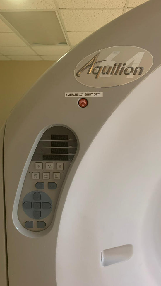 Toshiba Aquilion 64 Slice CT Scanner with 2015 Tube