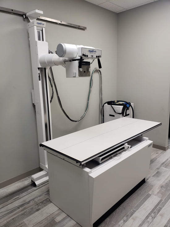 Load image into Gallery viewer, 2014 SUMMIT - MEDLINK RAD-ROOM - Floor Stand with Toshiba Tube
