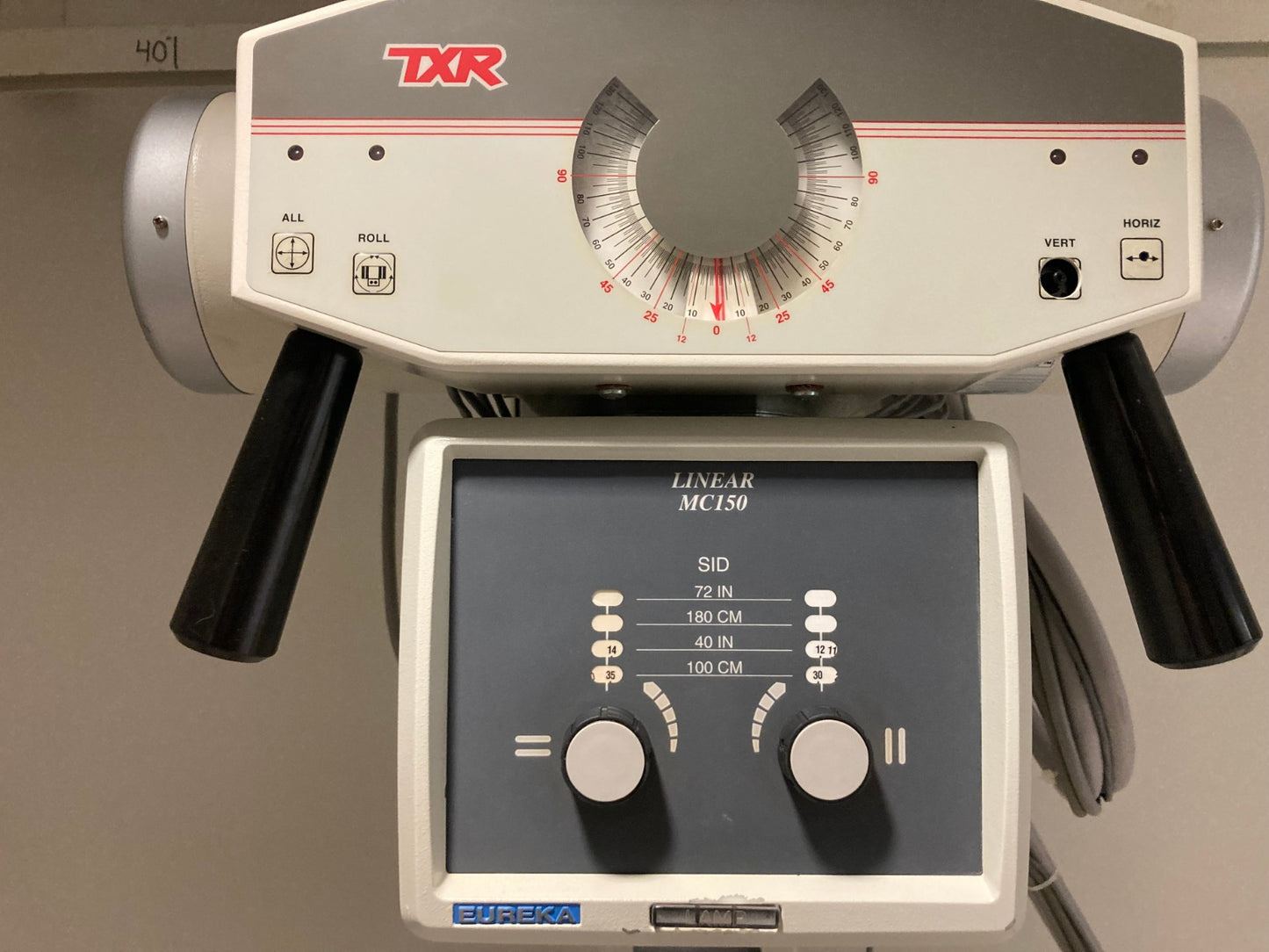 TINGLE TXR EUREKA - Chiropractic Rad Room MC150 Tingle Medical Systems