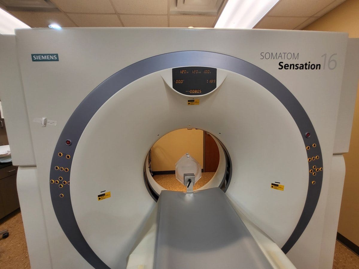 Siemens Somatom Sensation 16 ONLY 246,512 scan seconds on the tube