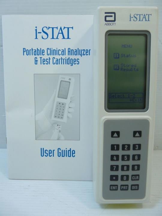 Abbott I Stat Blood Gas Analyzer - inCAV Medical Imaging Equipment
