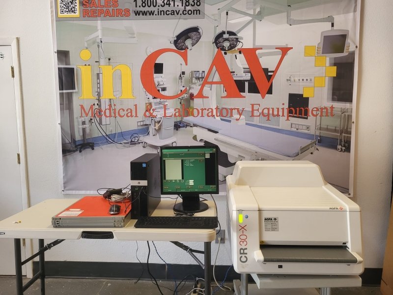 Agfa 30X CR System Refurbished Digital X - ray Image Capture - inCAV Medical Imaging Equipment