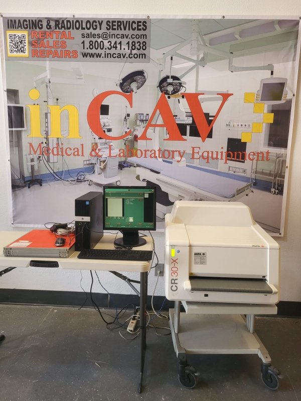 Agfa 30X CR System Refurbished Digital X - ray Image Capture - inCAV Medical Imaging Equipment