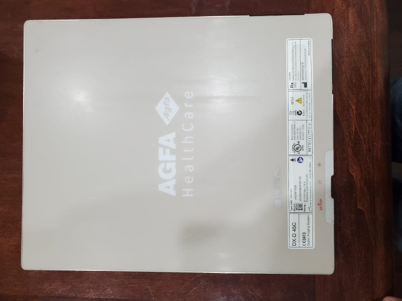 AGFA DX - D100+ DIGITAL DR PORTABLE X - RAY with WIRELESS two Flat Panel Detectors - inCAV Medical Imaging Equipment