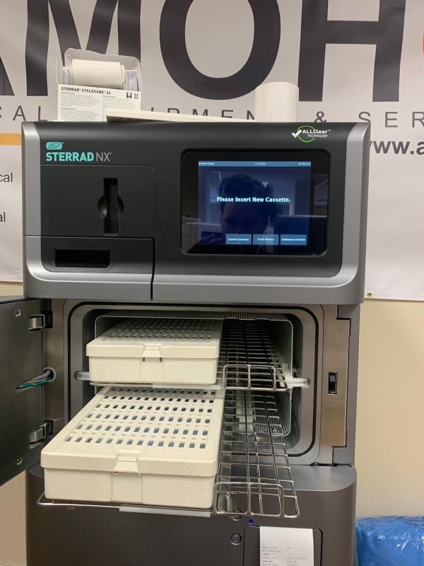 ASP Johnson & Johnson STERRAD NX AllClear Plasma Sterilizer - inCAV Medical Imaging Equipment