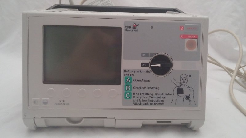 Base Model ZOLL M series 360 JOULES MAX ECG Patient Monitor W/O Accessories - inCAV Medical Imaging Equipment