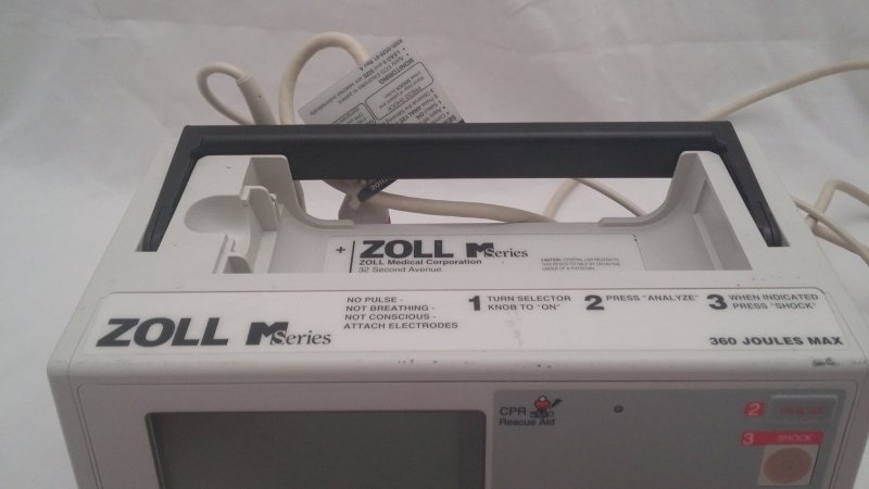 Base Model ZOLL M series 360 JOULES MAX ECG Patient Monitor W/O Accessories - inCAV Medical Imaging Equipment