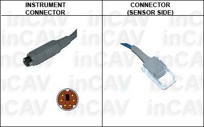 Biosys Korea Bpm300 Spo2 Sensor Extension Cable - inCAV Medical Imaging Equipment
