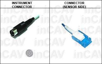 Datascope Accusat Spo2 Sensor Extension Cable - inCAV Medical Imaging Equipment