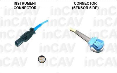Datex Ohmeda Corometrics 51 Spo2 Sensor Extension Cable - inCAV Medical Imaging Equipment