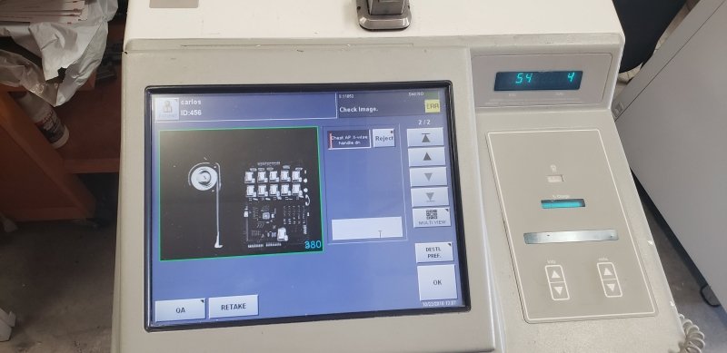 DIGITAL DR GE AMX IV - PLUS PORTABLE X - RAY with Canon CXDI - 55C Detector - inCAV Medical Imaging Equipment