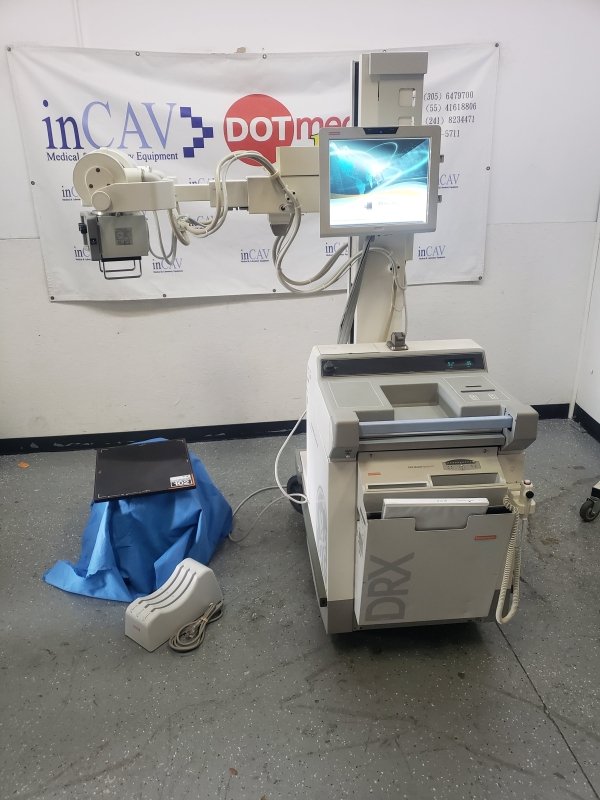 DIGITAL DRX Carestream GE AMX IV - PLUS PORTABLE X - RAY with Wireless Detector - inCAV Medical Imaging Equipment