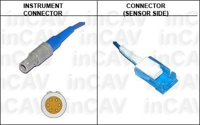 Edan M9 Spo2 Sensor Extension Cable - inCAV Medical Imaging Equipment