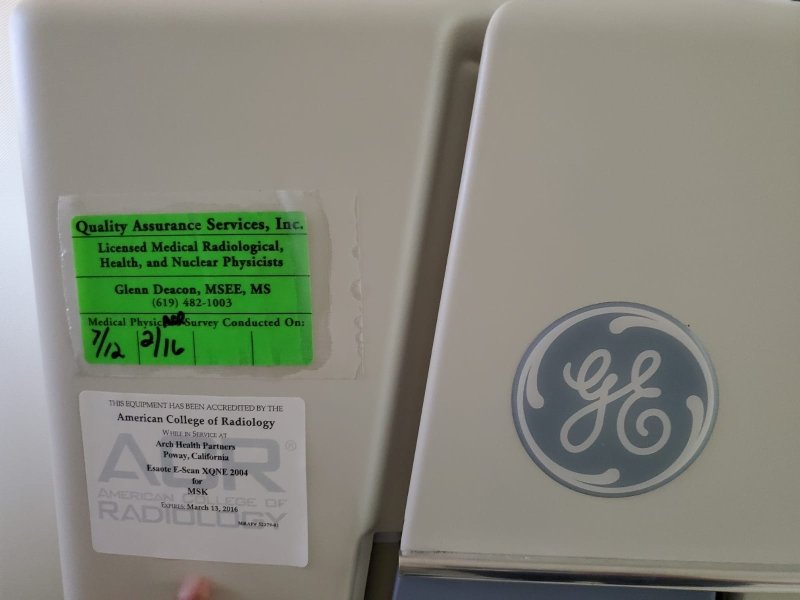 ESAOTE E - SCAN XQ Open Dedicate MRI - 2005 - inCAV Medical Imaging Equipment