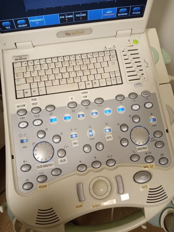 Esaote MyLab 25Gold Ultrasound Machine with 4D Volumetric and Doppler Color - inCAV Medical Imaging Equipment