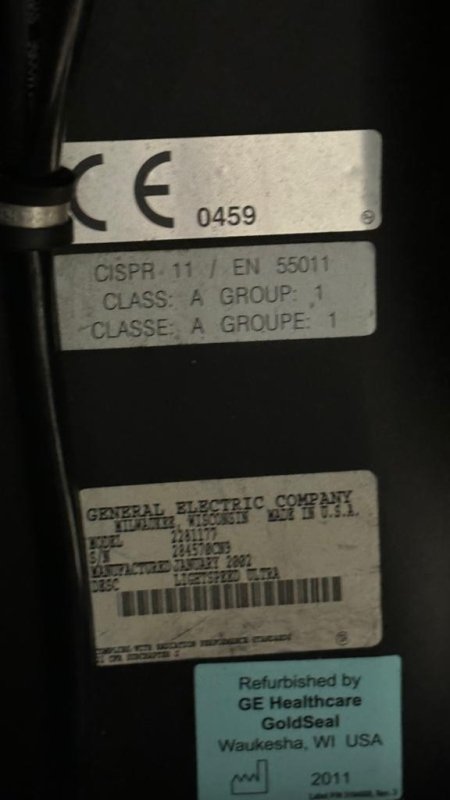 GE LightSpeed 8 Slice CT Scanner Goldseal 2011 with New tube 2021 - inCAV Medical Imaging Equipment