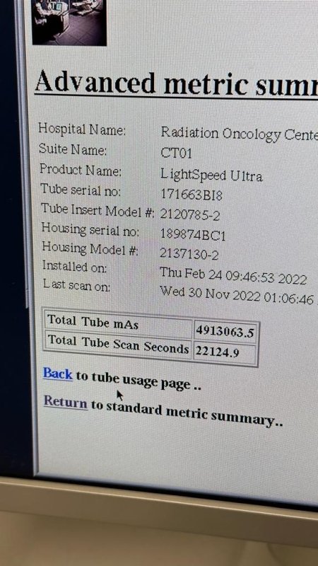 GE LightSpeed 8 Slice CT Scanner Goldseal 2011 with New tube 2021 - inCAV Medical Imaging Equipment