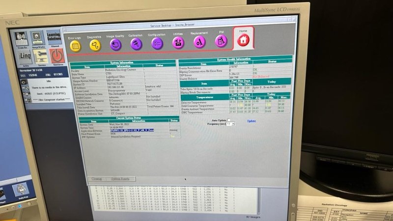 GE Lightspeed Ultra 8 SLICES Gold Seal 2011 with 2021 Tube - inCAV Medical Imaging Equipment