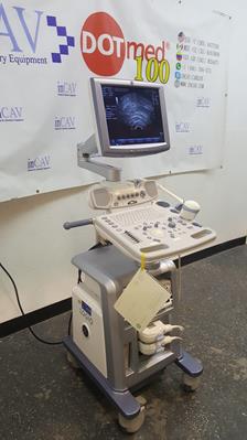GE Logiq P5 Ultrasound System with Transducers - inCAV Medical Imaging Equipment